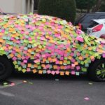 coche-post it